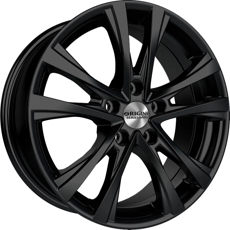 Диск литой R17 7J 5x114.3/60.1 ET39 СКАД KL-270 Черный-матовый 2610030