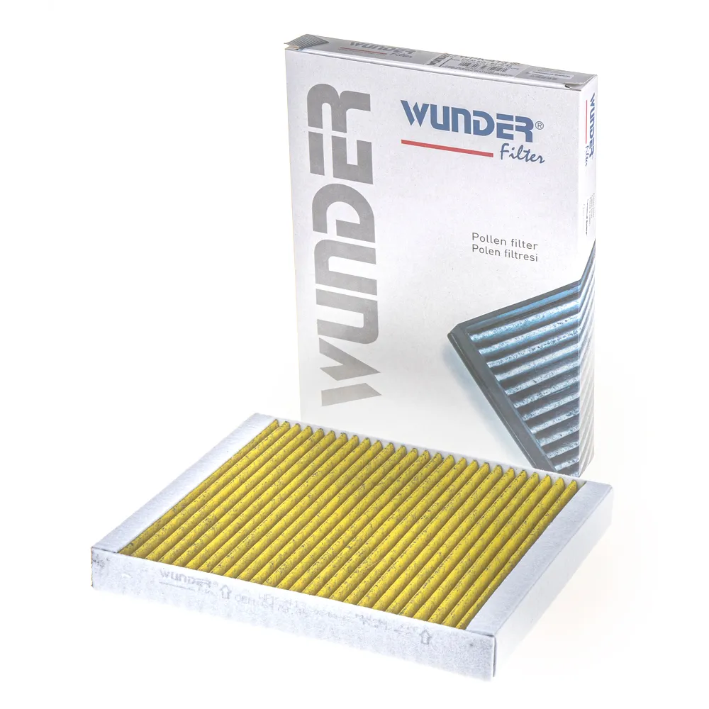 Фильтр салонный (угольный) CITROEN C5/PEUGEOT 407 2004=> С АКТИВ.УГЛ WUNDER FILTER WPK413