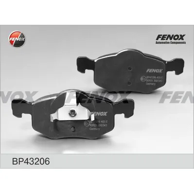 Колодки тормозные дисковые FORD MAVERICK; MAZDA TRIBUTE 2.0-3.0, 00- 156,4x66 FENOX BP43206