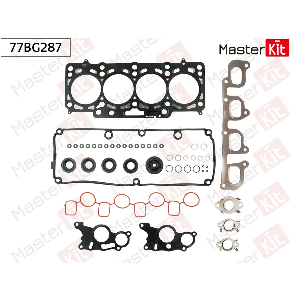 Комплект прокладок ГБЦ MASTERKIT 77BG287