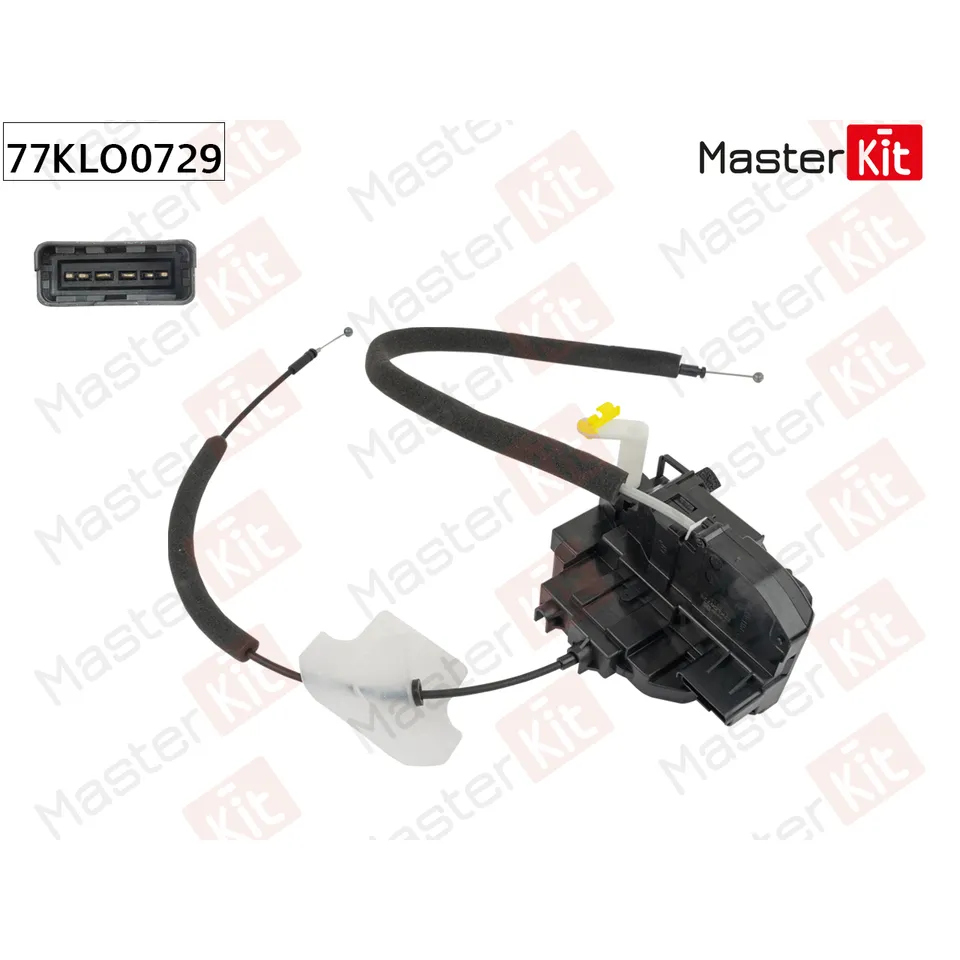 Замок двери перед. L MASTERKIT 77KLO0729