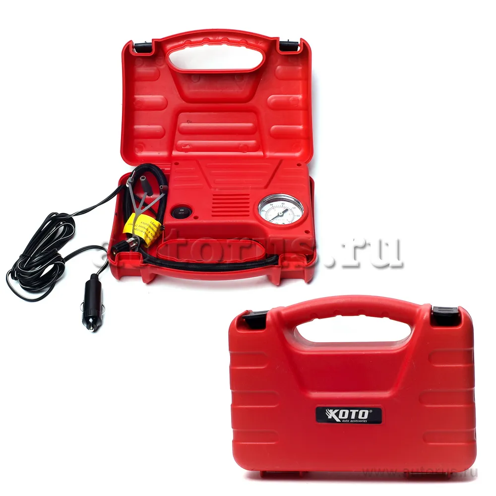 Компрессор 7Атм 15л/мин 12В кейс KOTO 12V-701