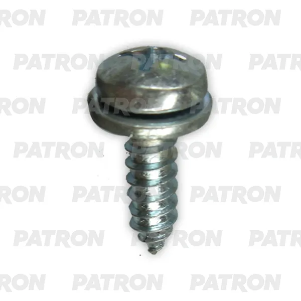 Винт металлический Opel шляпка под крест с шайбой 5 5X19 PATRON P37-2683T