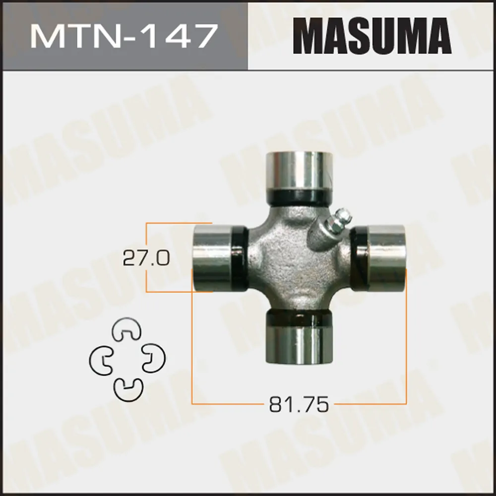 Крестовина 27x81.75 MASUMA MTN-147
