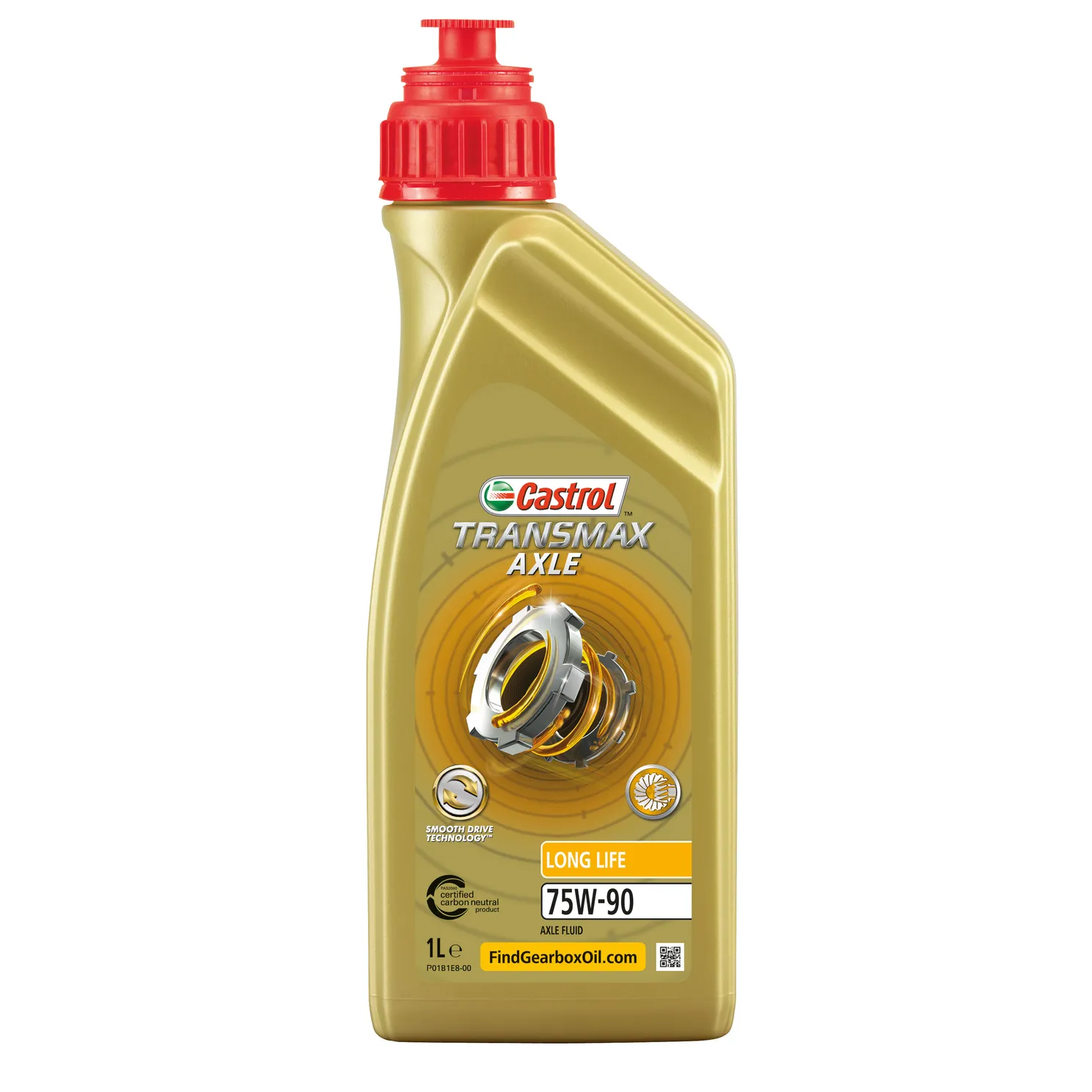 Масло трансмиссионное CASTROL Transmax Axle Long Life 75W90 1 л 15D6EE