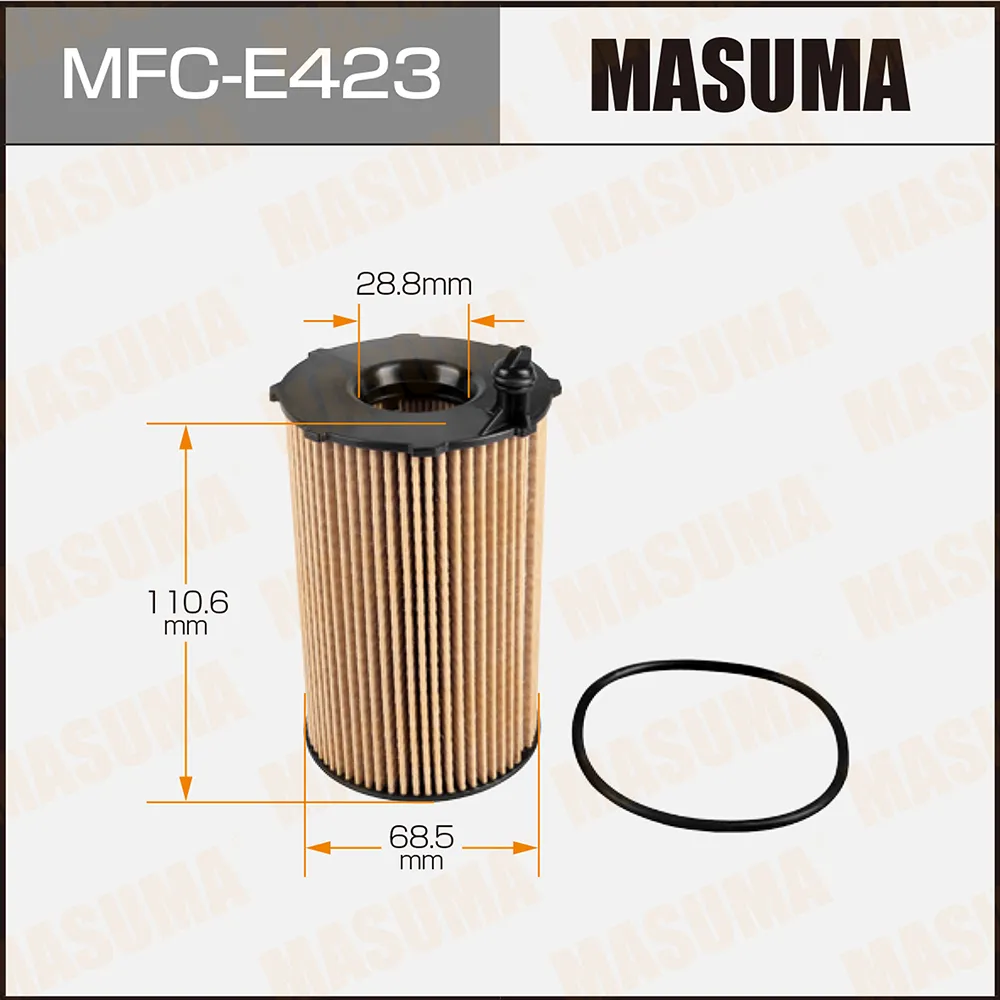 Фильтр масляный VOLKSWAGEN TOUAREG MASUMA MFCE423