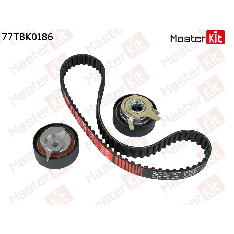 Комплект ремня ГРМ Volvo V70 II (285) 1999 - 2008 MASTERKIT 77TBK0186