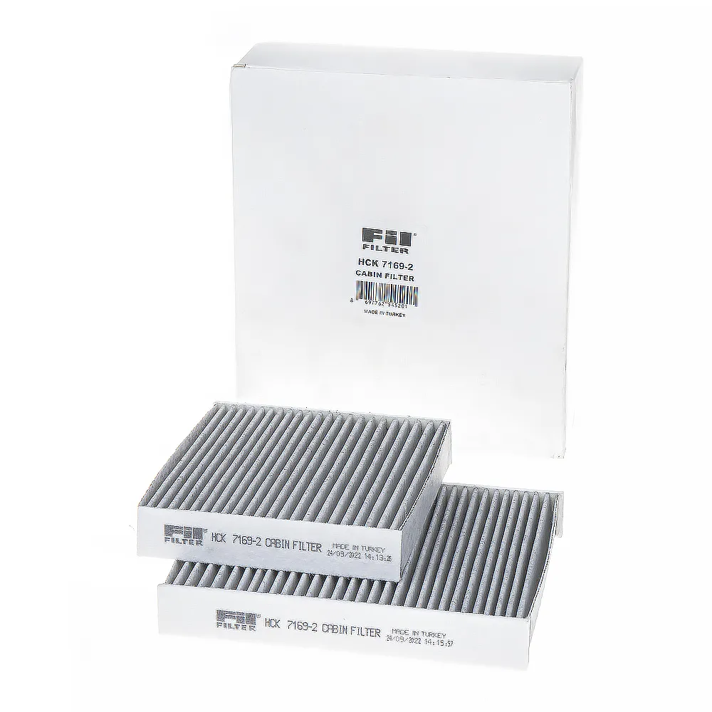 Фильтр салонный (угольный) (компл.2шт.) PEUGEOT 207 FIL FILTER HCK7169-2