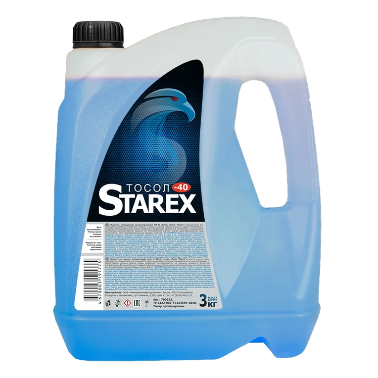 Тосол Starex (Север) 3кг 700622
