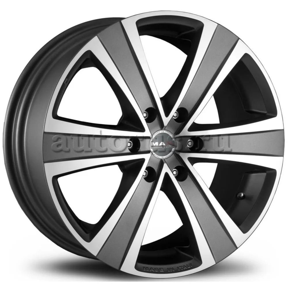 Диск литой R18 8J 6x139.7/112 ET20 MAK Fuoco 6 Ice Black F8080FU6IB20V2
