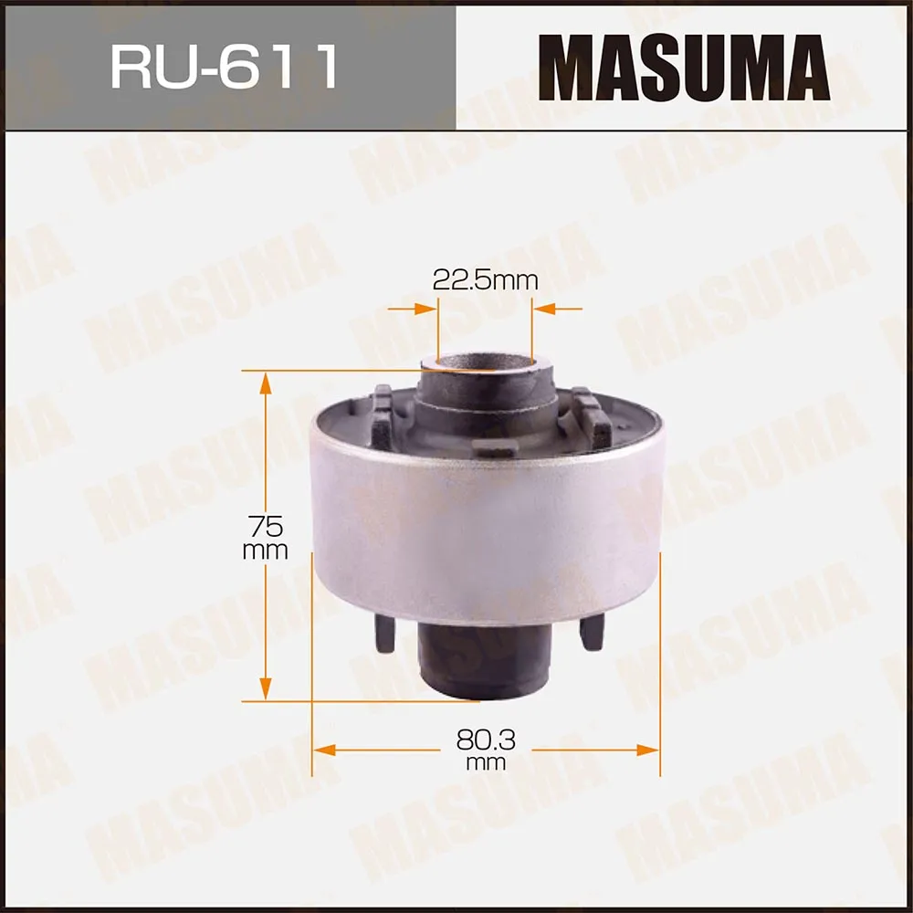 Сайлентблок пер. рычага MASUMA RU611