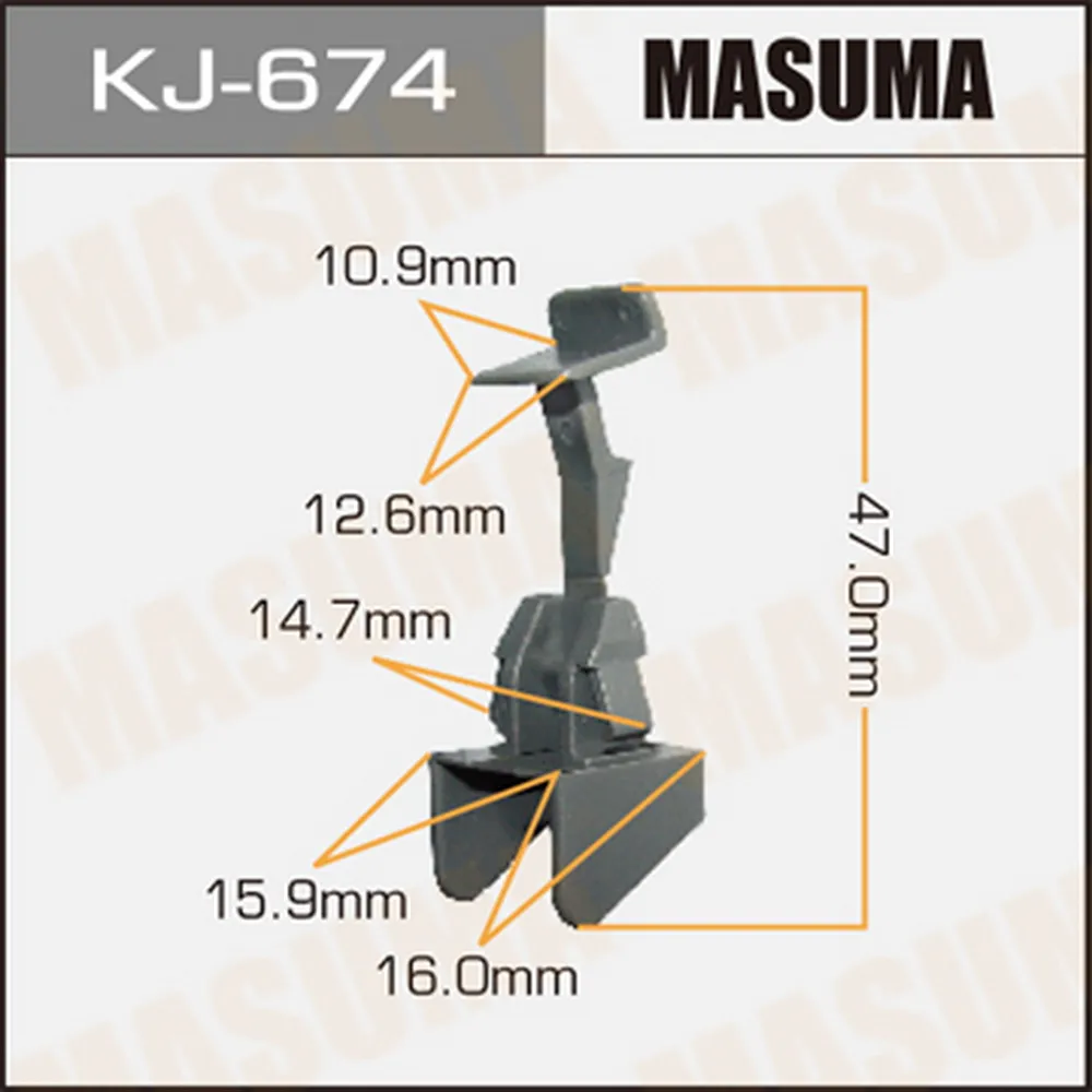 Клипса универс. MASUMA KJ-674