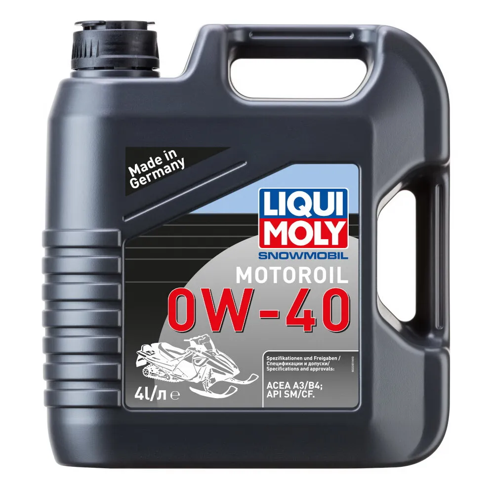 Масло моторное LIQUI MOLY Snowmobil 4T 0W-40 синтетическое 4 л 2261
