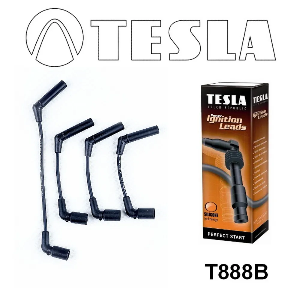 Провода высоковольтные DAEWOO Kalos/Mat 03- /Aveo TESLA T888B