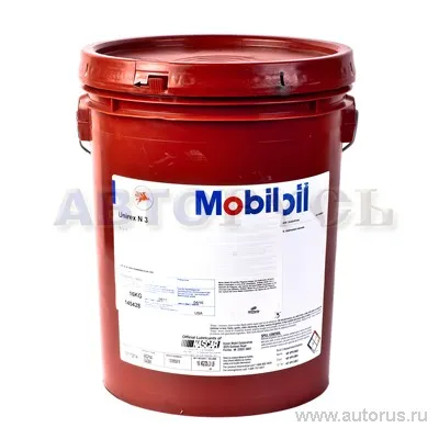 Смазка MOBIL Unirex N 3 пластичная NLGI 3 18 кг