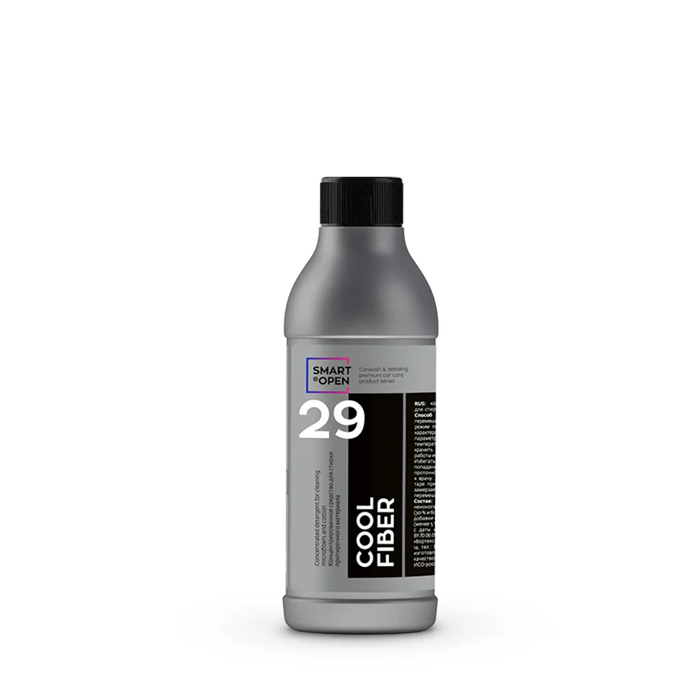 Концентрированное средство для стирки протирочного материала SMART COOL FIBER 29 (0,25л) ЧЗ SMART OPEN 1529025