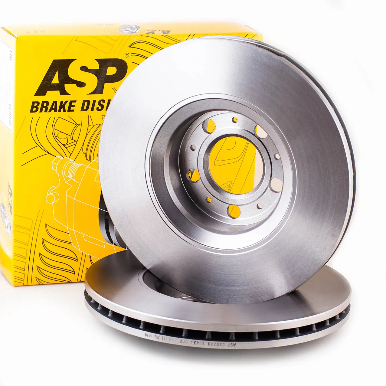 Диск тормозной VOLVO S60/S80/XC70/XC90 передний, вентилируемый D=305 ASP 020230