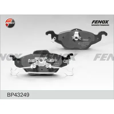 Колодки передние OPEL Astra F/G all -ABS FENOX BP43249