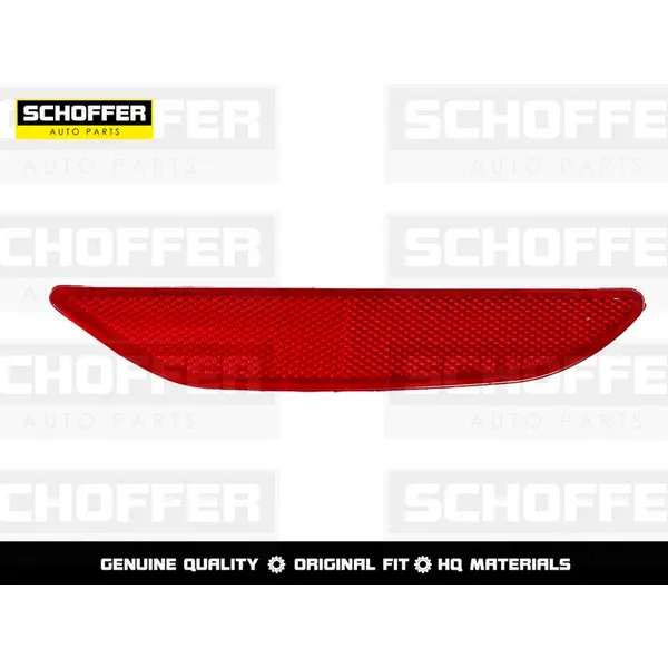 Отражатель бампера задний левый Kia Rio 4D 10-14 SCHOFFER SHF14010
