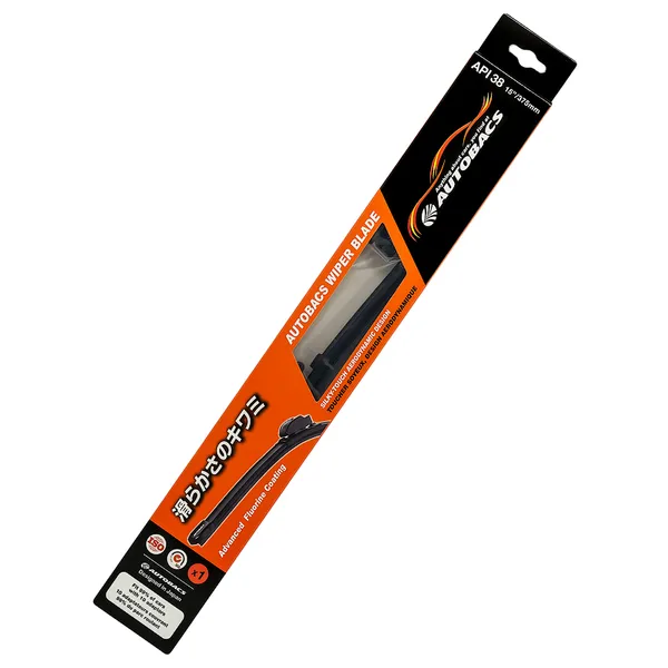 Щётка стеклоочистителя AUTOBACS WIPER BLADE бескаркасная всесезонная 15/375 мм AUTOBACS API38