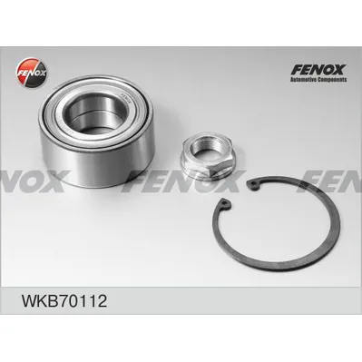 Подшипник ступицы передний, компл. FENOX WKB70112