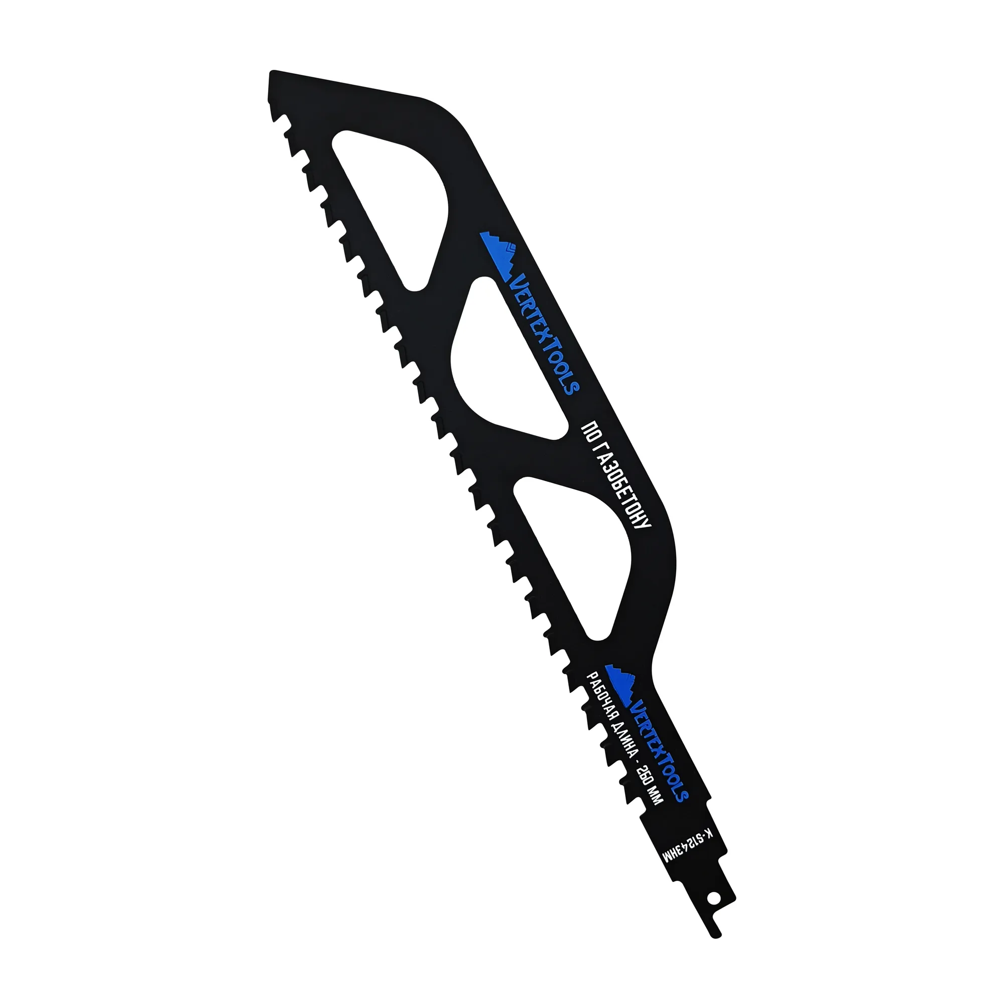 Полотно для сабельной электроножовки по газобетону, 305 мм VertexTools K-S1243HM