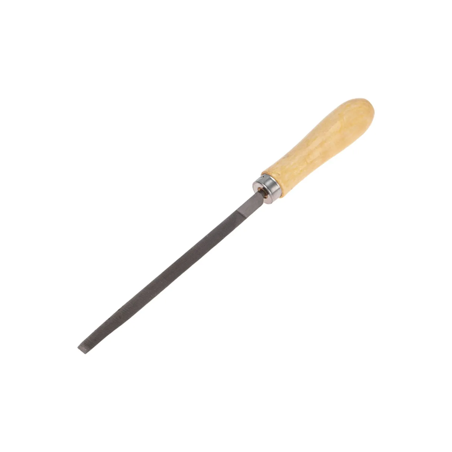 Напильник треугольный 150 мм, деревянная ручка Kranz KR-12-4121