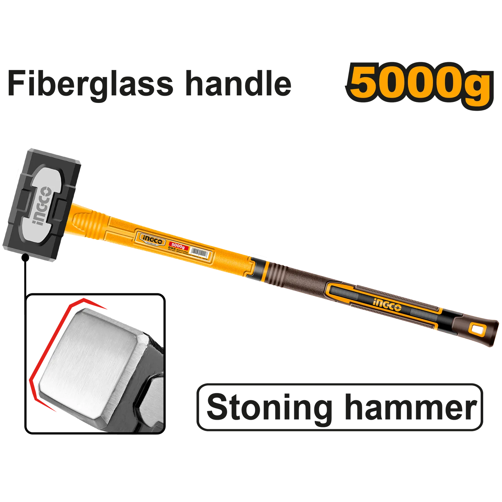 Кувалда 5 кг (4) INGCO HSTH83598