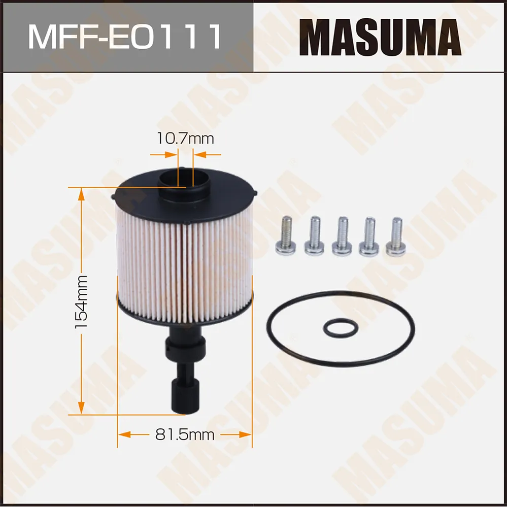 Фильтр топливный RENAULT DUSTER I MASUMA MFF-E0111