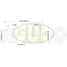 ПРУЖИНА ПЕР VW Passat 1.6-2.0/1.9TD/TDi 8V except 4WD 92-96 G.U.D GCS095026