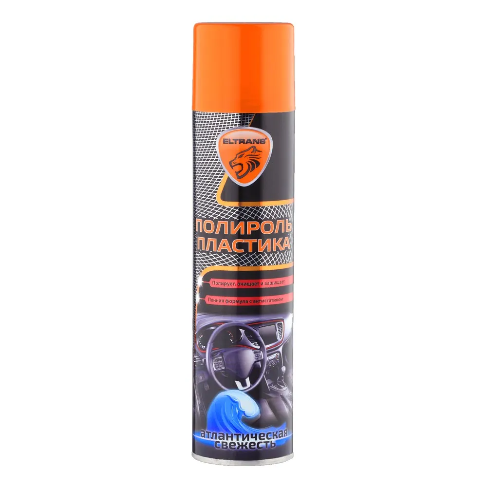 Полироль пластика Атлантическая свежесть 400 мл Eltrans EL-0802.14 аэрозоль ELTRANS EL-0802.14