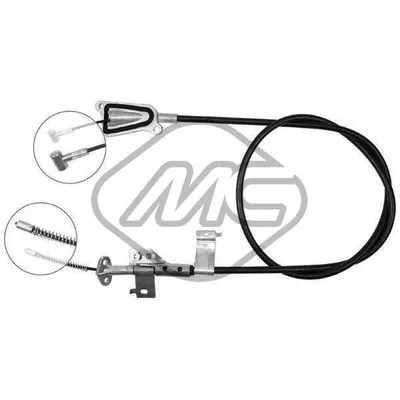 Трос ручника NIS ALMERA ALL DX R Metalcaucho 82336