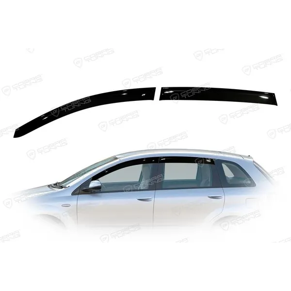 Дефлектора на окна Fiat Croma (194) 5d Hb 2005-2011EuroStandard деф.окон Cobra Tuning FE21905