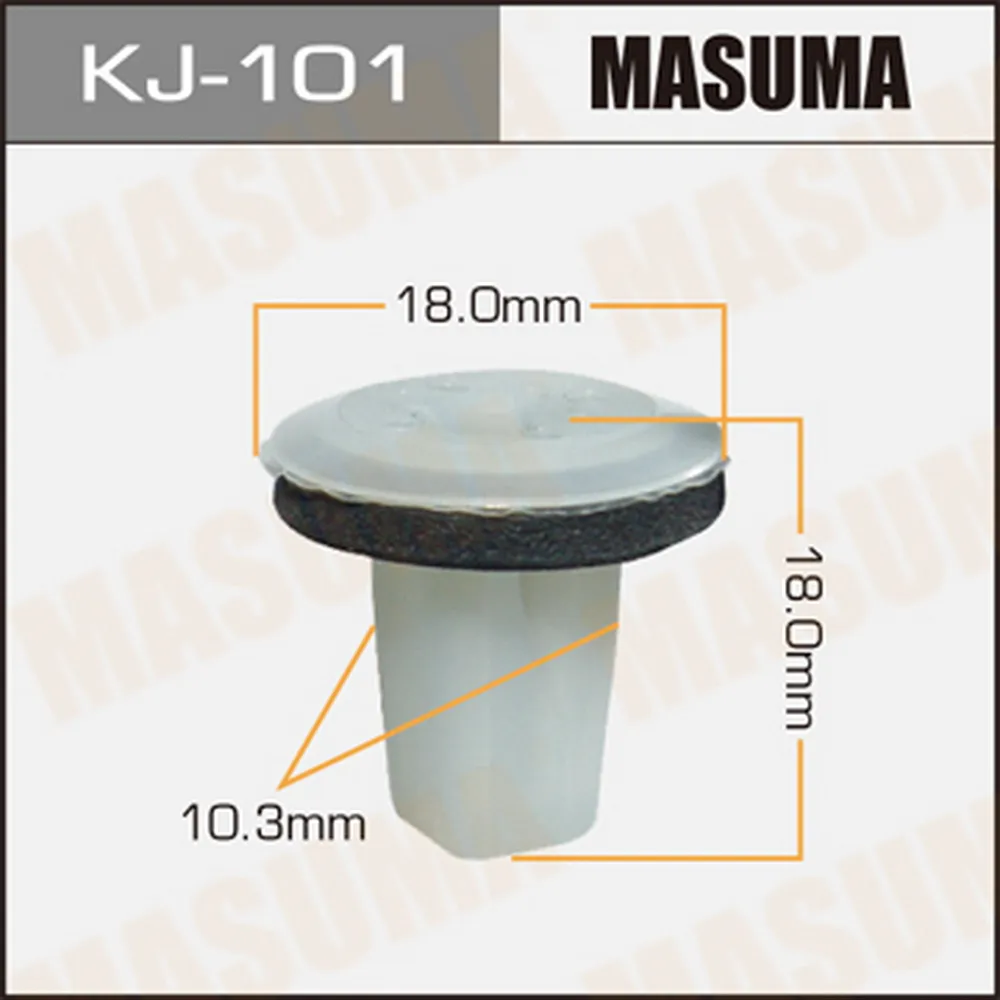 Клипса универс. MASUMA KJ101