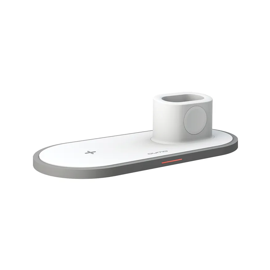 Станция для беспроводное зарядки Qumo PowerAid Qi iTrio 3 wireless charging station