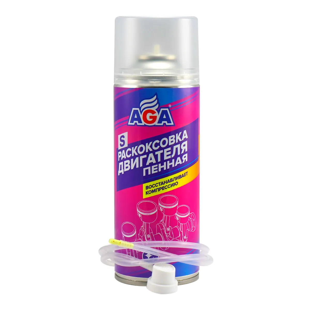 Раскоксовка двигателя пенная AGA AGA860S