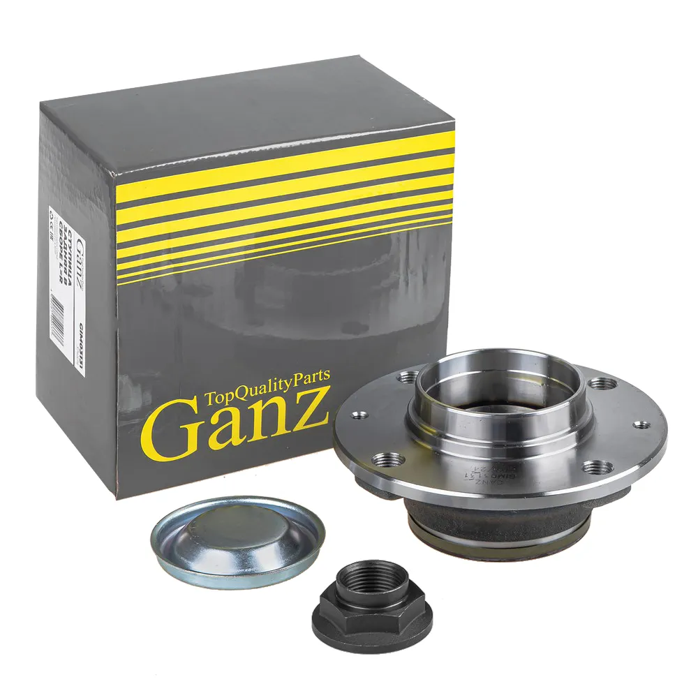 Ступица задняя в сборе L=R (c ABS) для CITROEN C4 (04-)/PEUGEOT 307 (00-) GANZ GIM03131