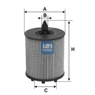 Фильтр масл UFI 25.024.00