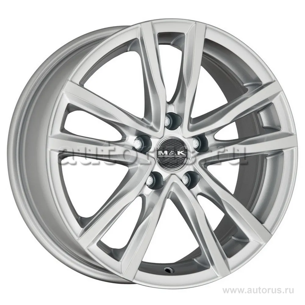 Диск литой R17 7J 5x114.3/76 ET40 MAK Milano Silver F7070MISI40FF