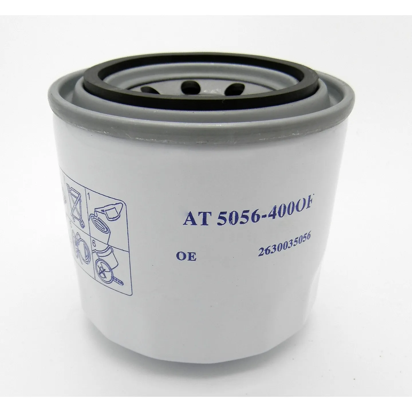 Фильтр масляный_HYUNDAI ACCENT 02-, GETZ 02-, шт Auto Technologies Group AT 5056-400OF