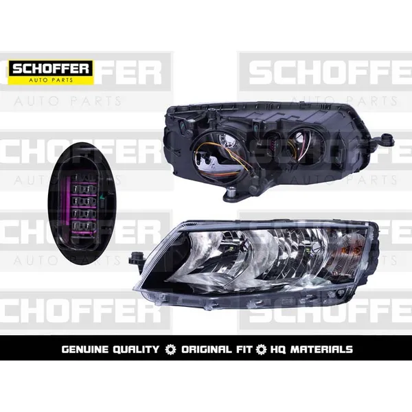 Фара левая Skoda Octavia (III 2013-2016) SCHOFFER SHF12106