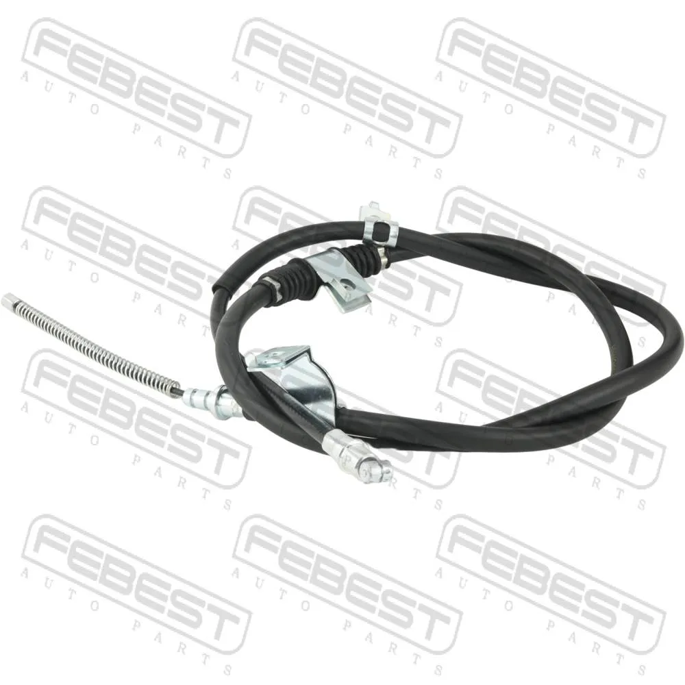 Трос ручного тормоза R MITSUBISHI OUTLANDER CW0# 2006.11-2012.06 [EUR] FEBEST 04100-CWRH