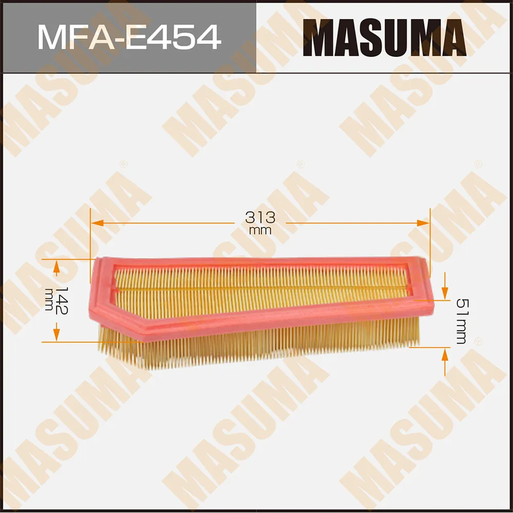 Фильтр воздушный MB C-204/E-212/SLK-172 1.8 07-16 MASUMA MFA-E454