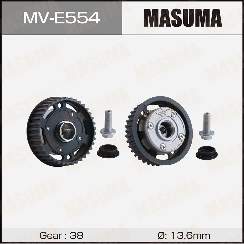 Муфта изменения фаз ГРМ MASUMA, RENAULT K4M (впуск) MASUMA MVE554