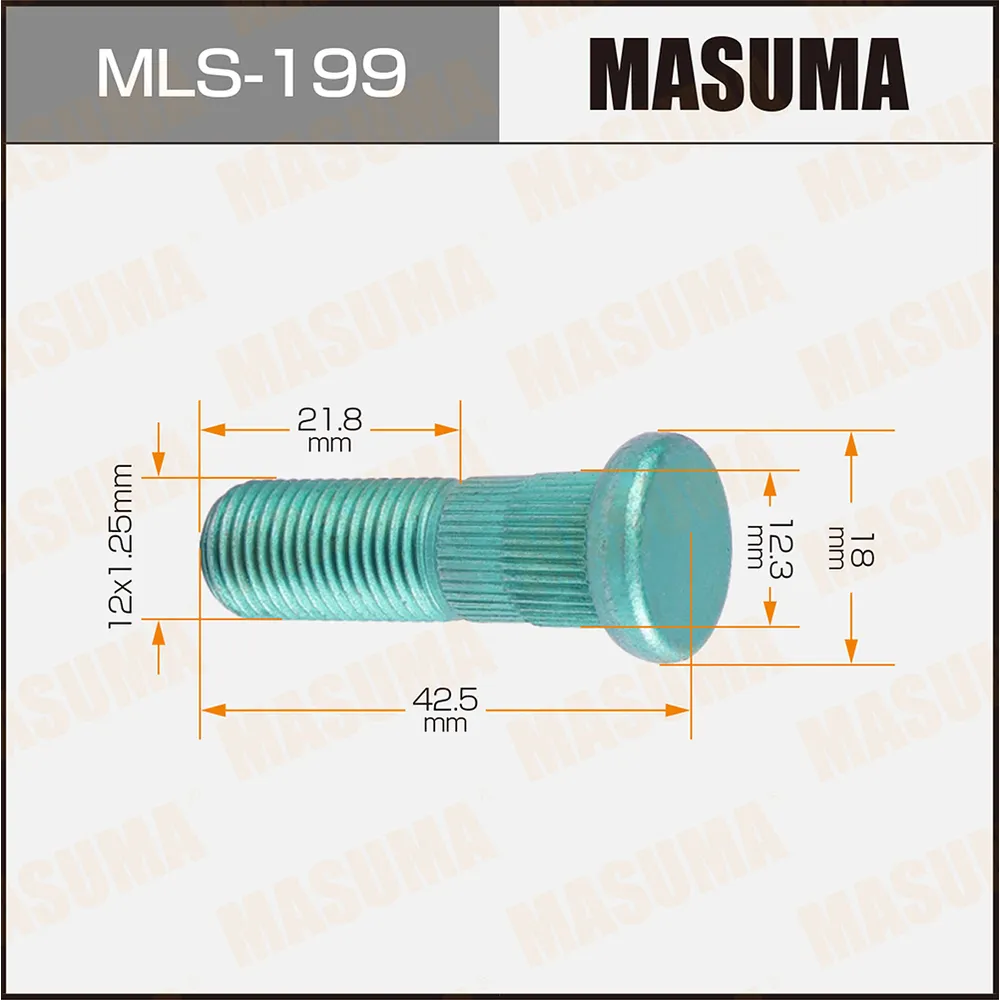 Шпилька колесная SUZUKI AERIO MASUMA MLS-199