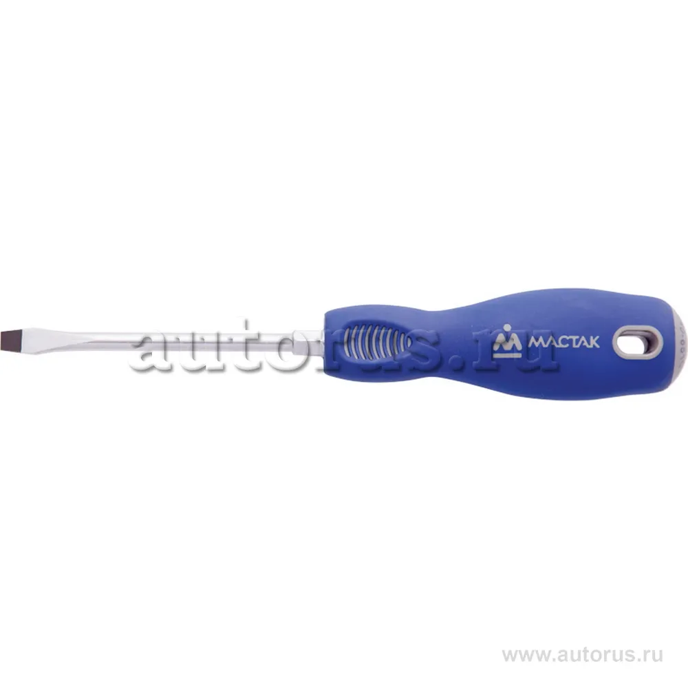 Отвертка шлицевая Slotted 8.0x200 мм МАСТАК 040-80201