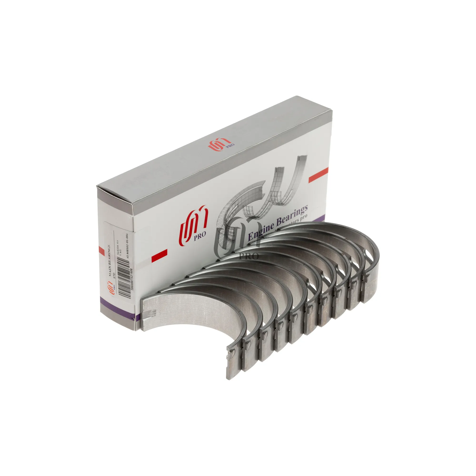 Вкладыши коренные VW1.6/1.8 83-(канавка 180 град.) UM UNITED MOTORS UMPRO 45MBS0205000