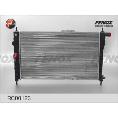 Радиатор охлаждения DAEWOO ESPERO 1.5-2.0 95-99 MT 635X378X23; СБОРНЫЙ FENOX rc00123