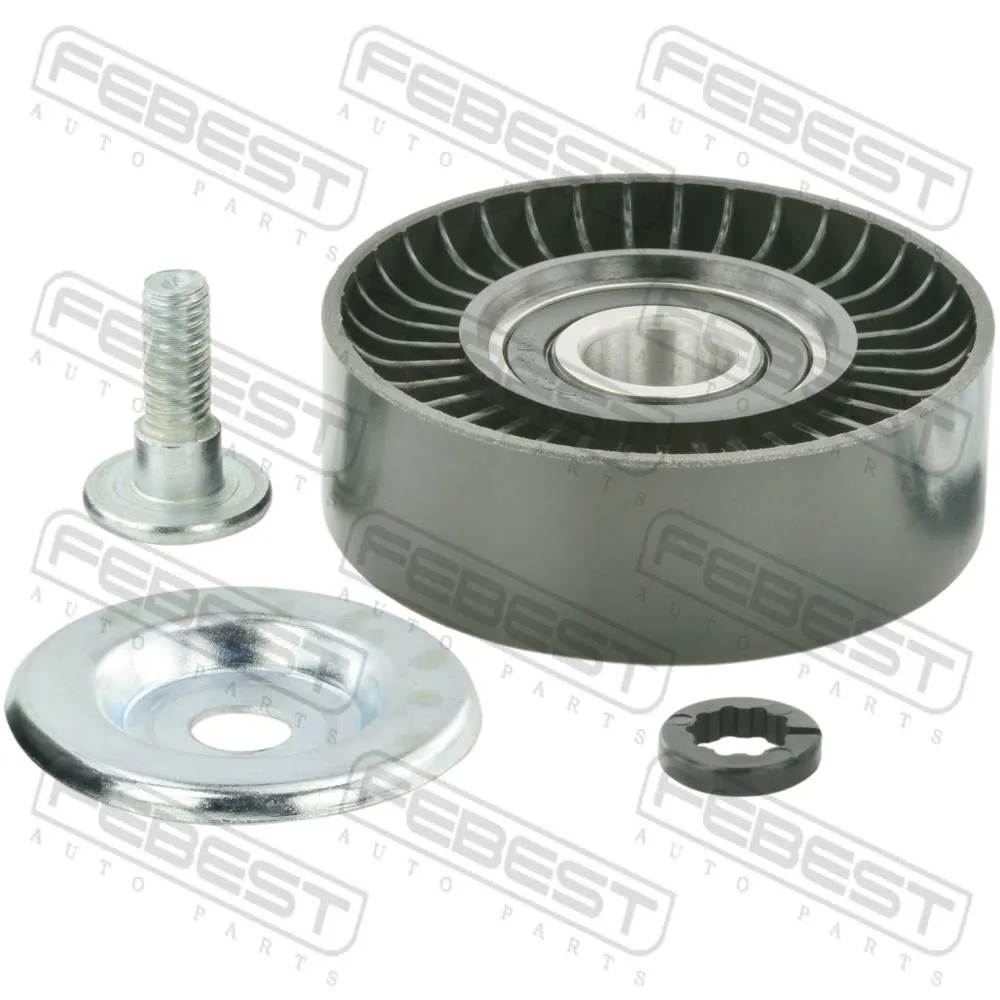 Ролик обводной комплект VOLVO S60 II 10->/S80 II 06->/XC60/XC70 II FEBEST 2788-S80