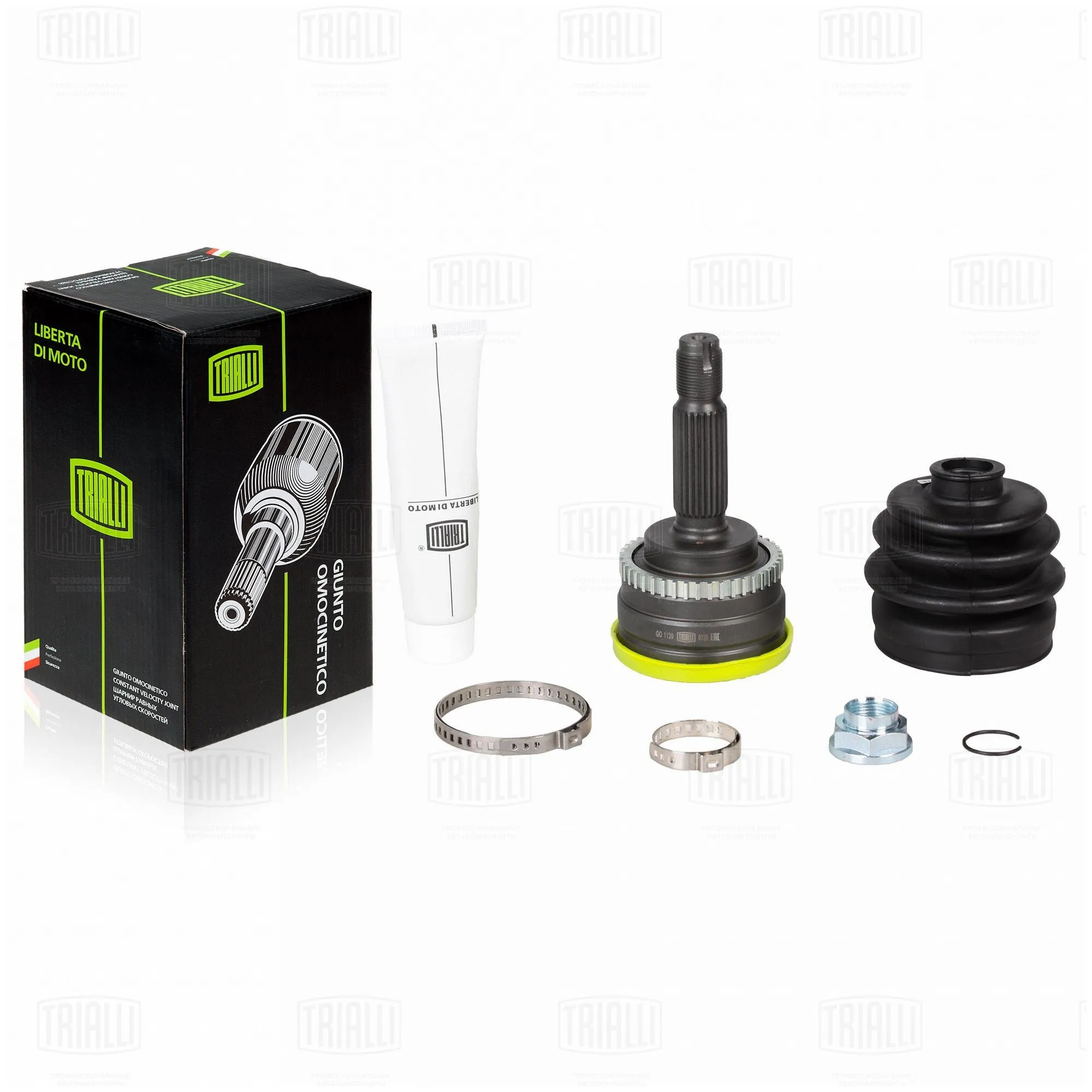 ШРУС для а/м Mitsubishi Galant VI (96-) 2.0i/2.4i/2.5i (наруж.) (24 шлц.) TRIALLI GO 1120